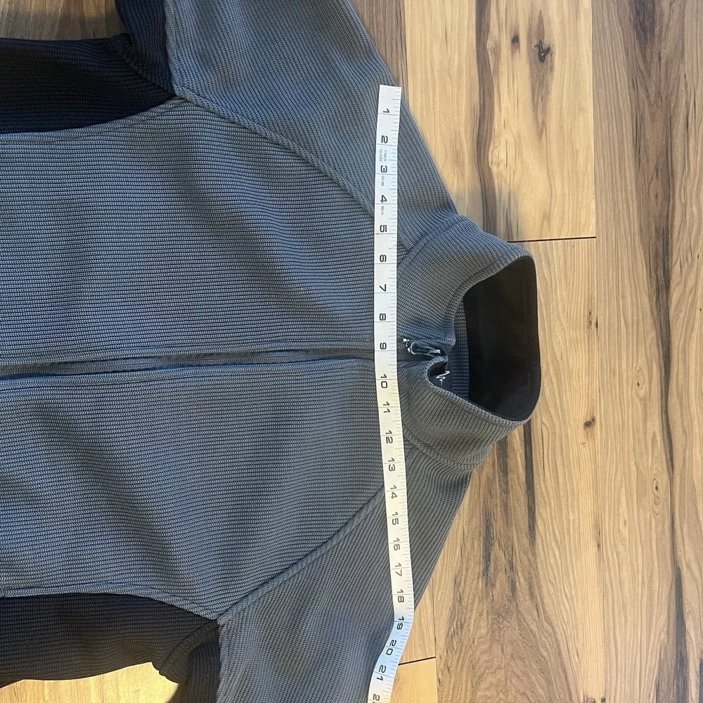 Pulse Men's Full Zip Jacket Gray Size Medium Warm Snow‎ Winter Gorpcore Ski